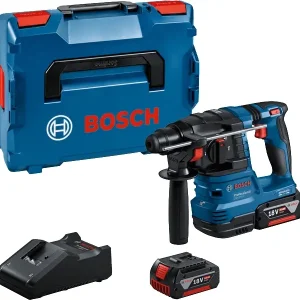 Snelle Levering Bosch Blauw 0611924002 GBH 18V-22 Professional Accu Boorhamer 18V 4.0Ah Li-Ion in L-Boxx