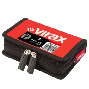 VIRAX 990182 Persbek Inzetstuk R SET 1/4-3/8-1/2-5/8 Betrouwbaar
