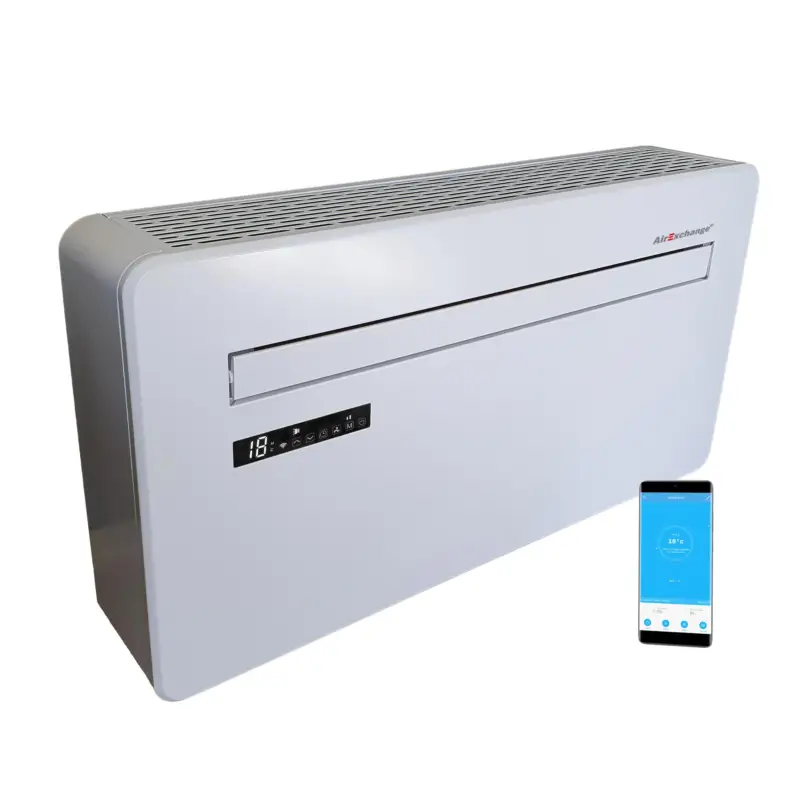 AirExchange 2023-12R-Wit Monoblock Warmtepomp Wit Budget