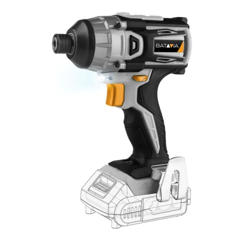 Batavia 7062808 MaxxPack 18V brushless accu slagschroevendraaier excl. Accu en lader Lage Kosten