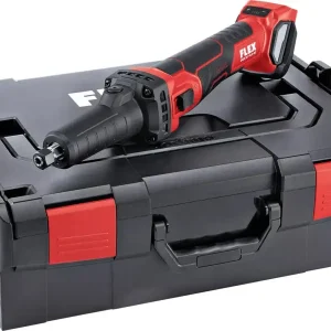 Snelle Levering Flex-tools 518972 DGE 25 18.0-EC Accu Rechte slijpmachine 18V excl. accu's en lader in L-Boxx