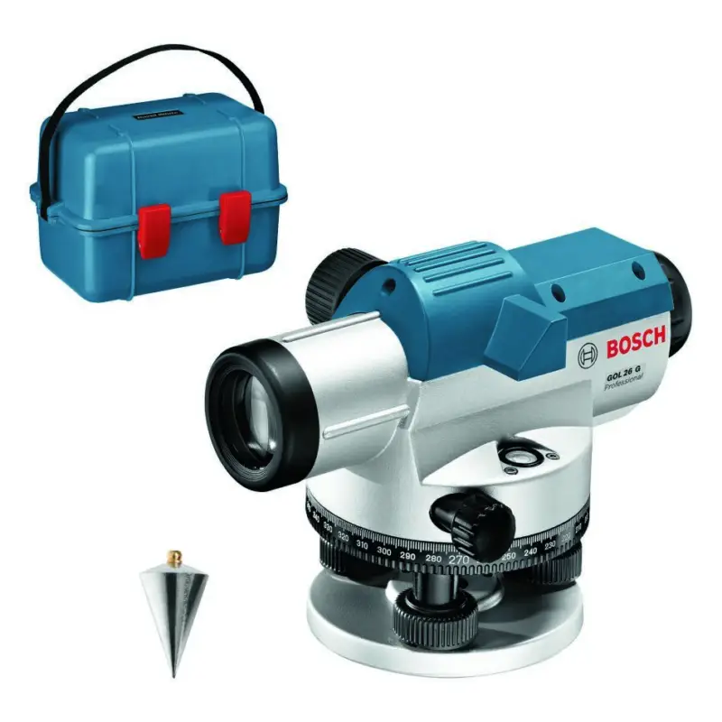 Bosch Blauw 0601068001 GOL 26 GWaterpasinstrument 26x vergroting Ambachtelijk