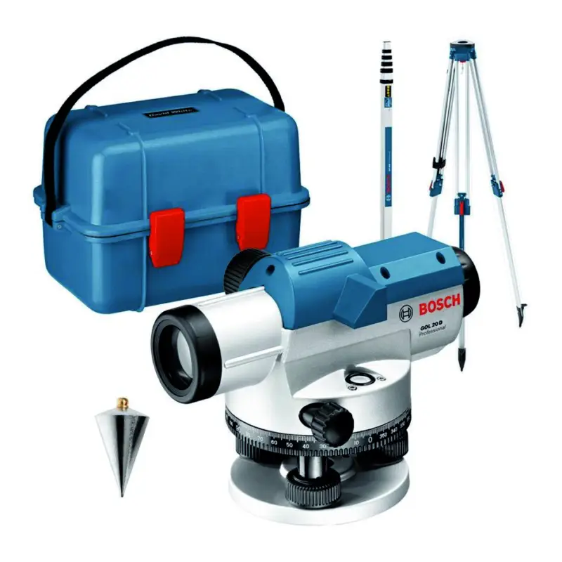 Bosch Blauw 0601068402 GOL 20 D Optisch nivelleertoestel set Laatste Versie
