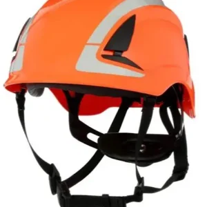 3M 7.21.13.507.00 X5007V-CE SecureFit™ Veiligheidshelm Oranje 4 stuks Hoge Kwaliteit