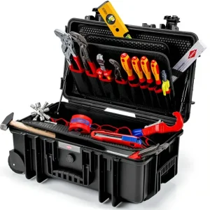 Authentiek Knipex 00 21 33 S Robust26 Move Saintair Gereedschapkoffer 17-delig