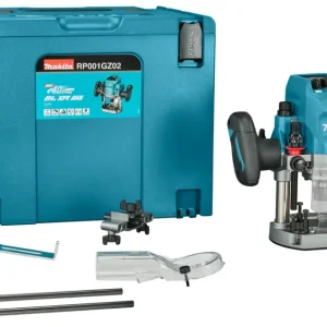 Trendy Makita RP001GZ02 Bovenfreesmachine 40V Max zonder accu's en lader in MBox