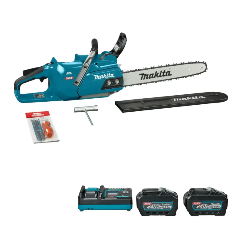 Trendy Makita UC012GPSK5 Kettingzaag 40 cm 40V Max & Startset XGT 40V 5Ah