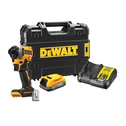 DeWalt DCF850E1T-QW Ultra Compacte Accu Slagschroevendraaier 18V XR 1x 1.7Ah Li-Ion in TSTAK Brushless Professioneel