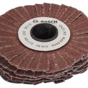 Trendy Bosch Groen Accessoires 1600A00155 Schuurrol (flexibel) 15 mm K120 Texoro