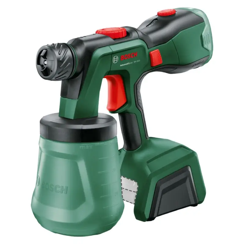 Bosch Groen 0603208200 AdvancedSpray 18V-500 Accuverfspuitsysteem set excl. accu's en lader in doos Populair