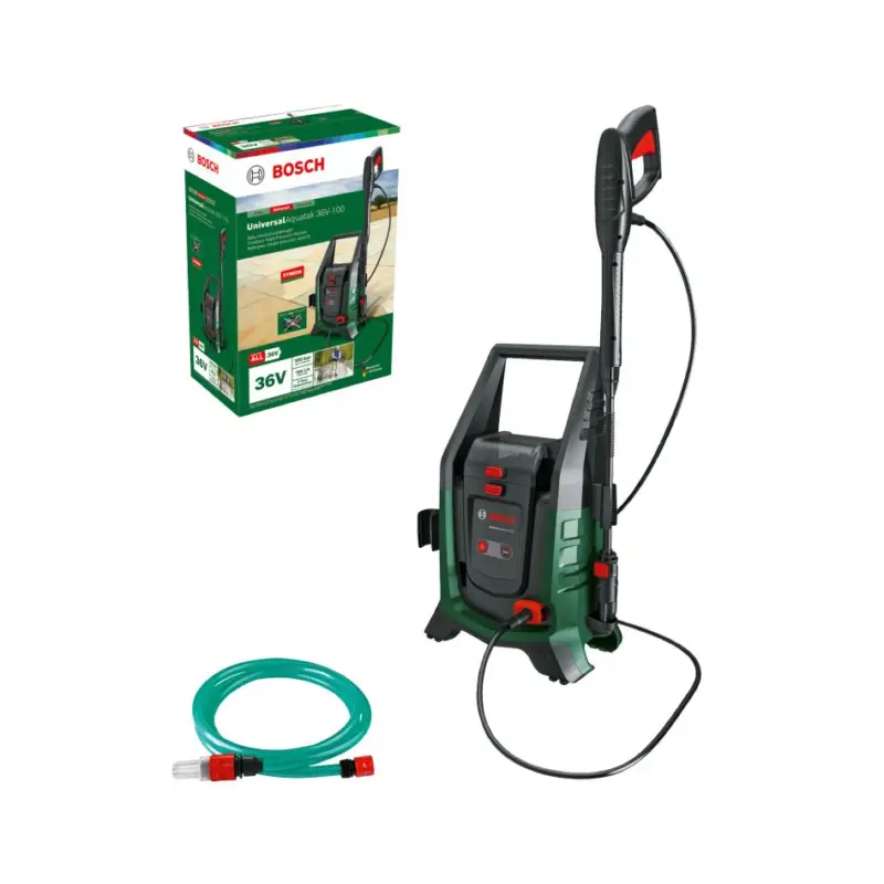Bosch Groen 06008C7003 UniversalAquatak 36V-100 Accureiniger set excl. accu's en lader Nu Kopen
