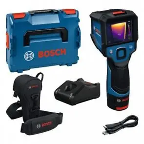 Bosch Blauw 0601083900 GTC 12V-450-13 Thermodetector set 1x 12V 2,0 Ah en lader GAL 12V-40 in L-Boxx Wereldwijde Verzending