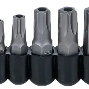 Uitverkoop BGS 786 Bitset 6,3 mm (1/4") / 10 mm (3/8") buitenzeskant T-profiel (voor Torx) met boring 11-delig